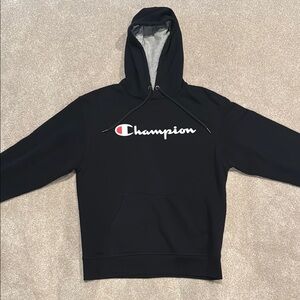 Champion Black and Gray Hoodie